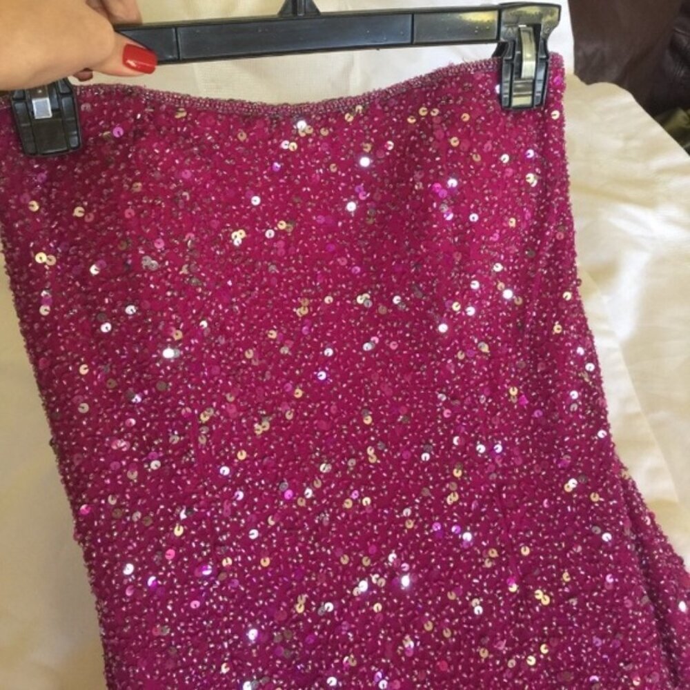 Beautiful Sequin Gown By Scala - image 4